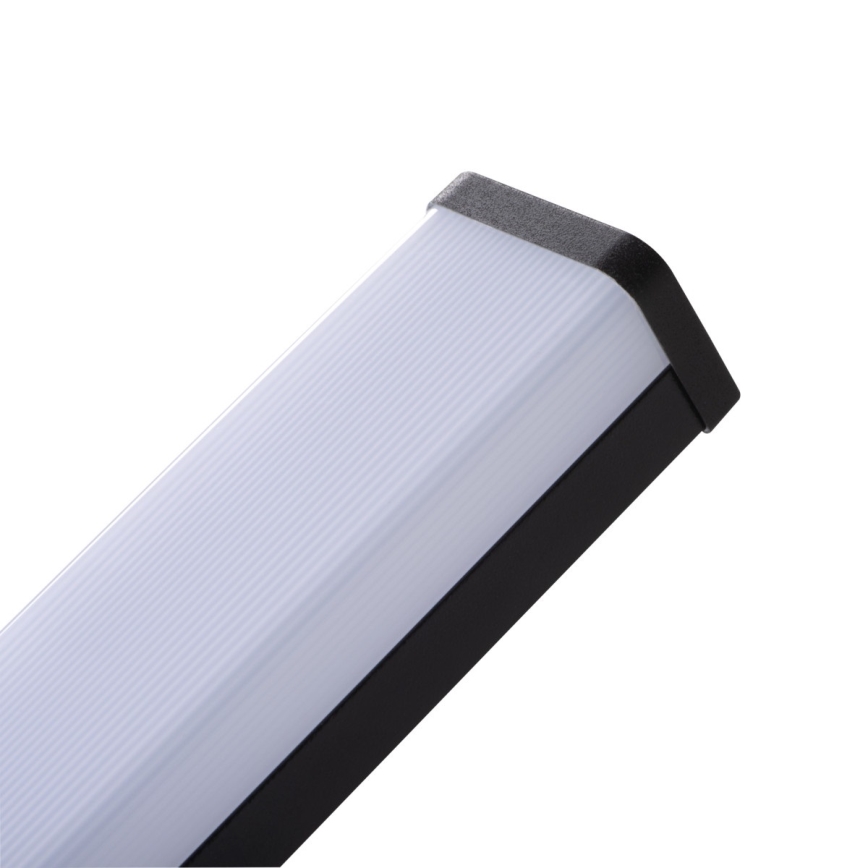 LED Kúpeľňové osvetlenie zrkadla ASTEN LED/12W/230V IP44 čierna