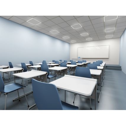 LED Podhľadový rám AVAR LED/40W/230V 6000K 59x59 cm