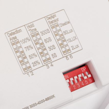 LED stropné svietidlo VARSO s pohybovým a súmrakovým senzorom LED/22/30W/230V 3000/4000/6500K priemer 33 cm IP54