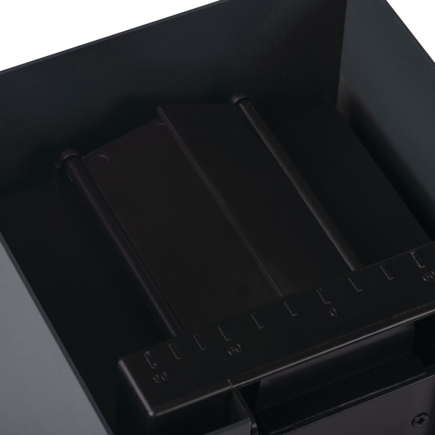 LED solárne nástenné svietidlo so snímačom REKA LED/3W/3,7V 1800 mAh 3000/4000/6500K IP65 čierne
