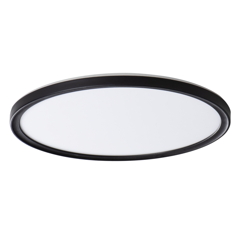 LED Kúpeľňové stropné svietidlo AZPO LED/22W/230V pr. 42 cm IP54 čierna