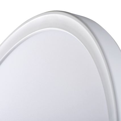 LED stropné svietidlo AZPO LED/22W/230V 3000/4000/6000K pr. 42 cm IP54 biele