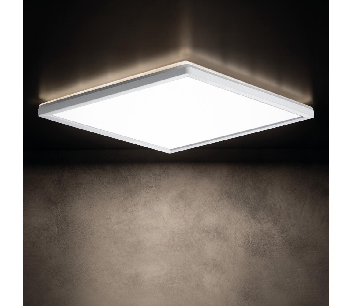 31530 - LED stropné svietidlo AZPO LED/12,3W/230V 22,5x22,5 cm IP54 biela 31530