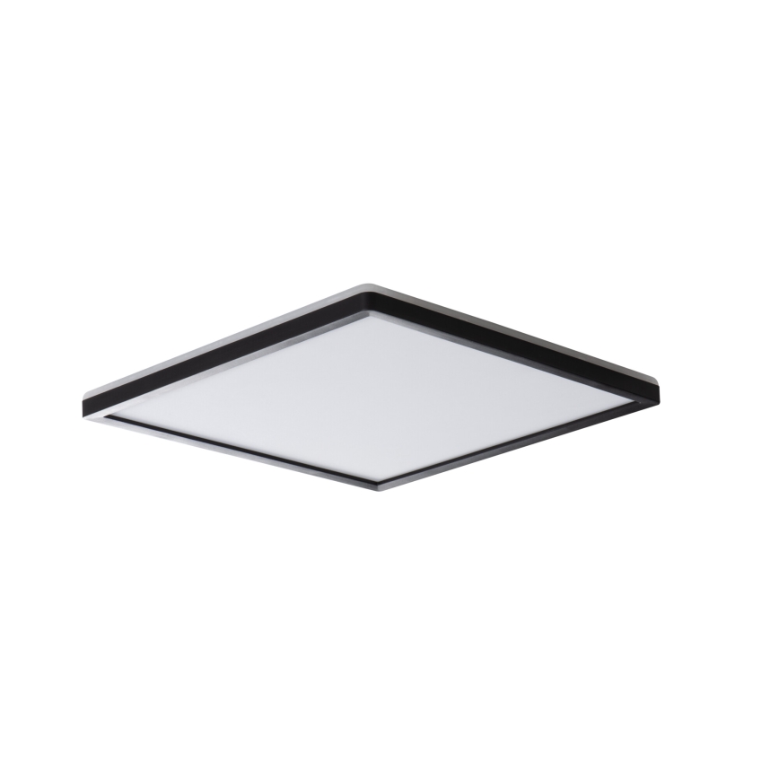LED stropné svietidlo AZPO LED/17,5W/230V 3000/4000/6000K 30x30 cm IP54 čierne