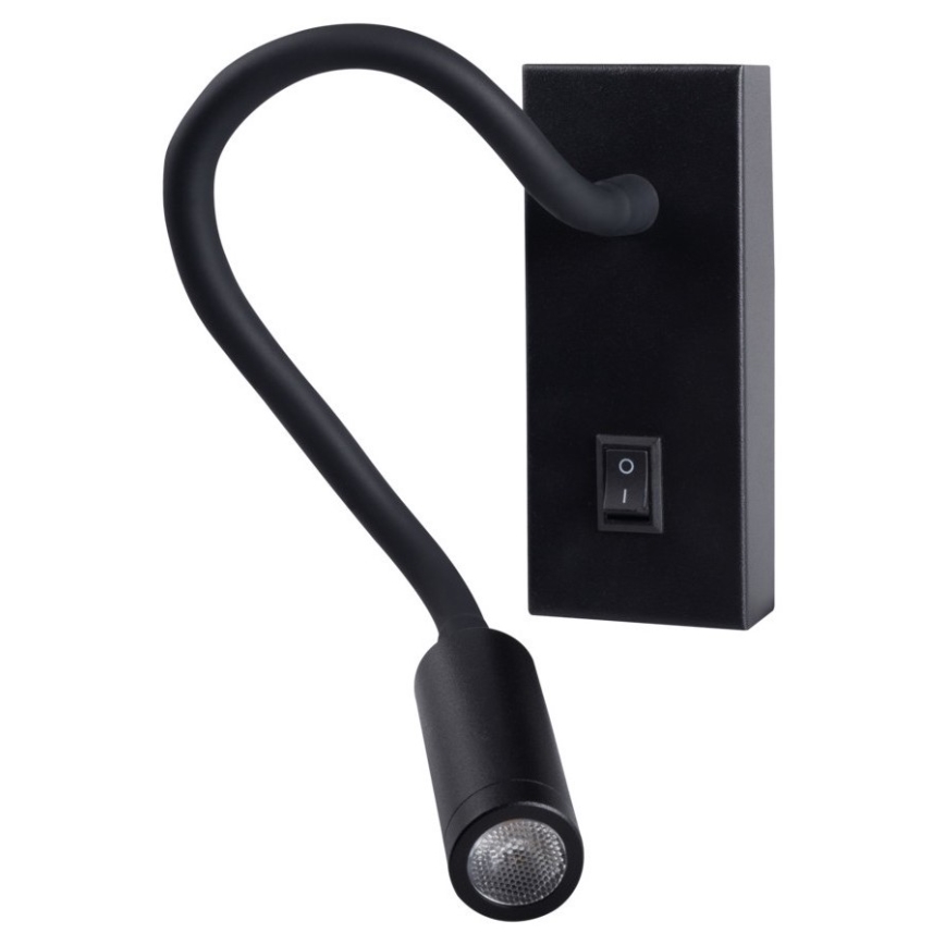 LED Flexibilná lampička TONIL LED/2,7W/230V čierna