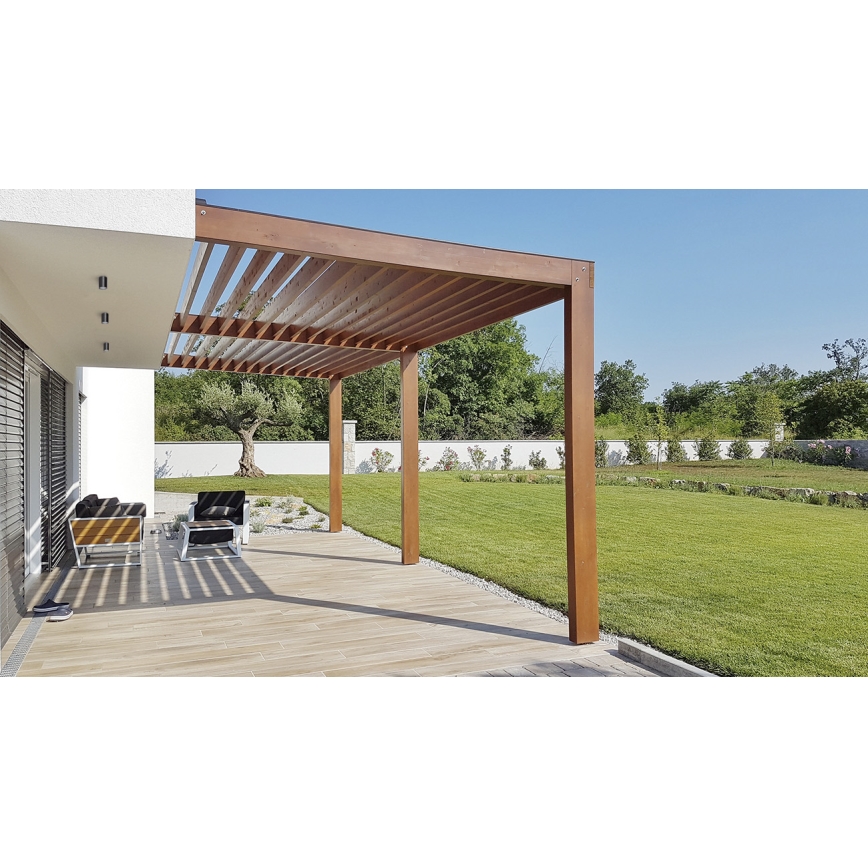 Kanlux 33361 - Vonkajšie bodové svietidlo AQILO 1xGU10/7W/230V IP65 čierna