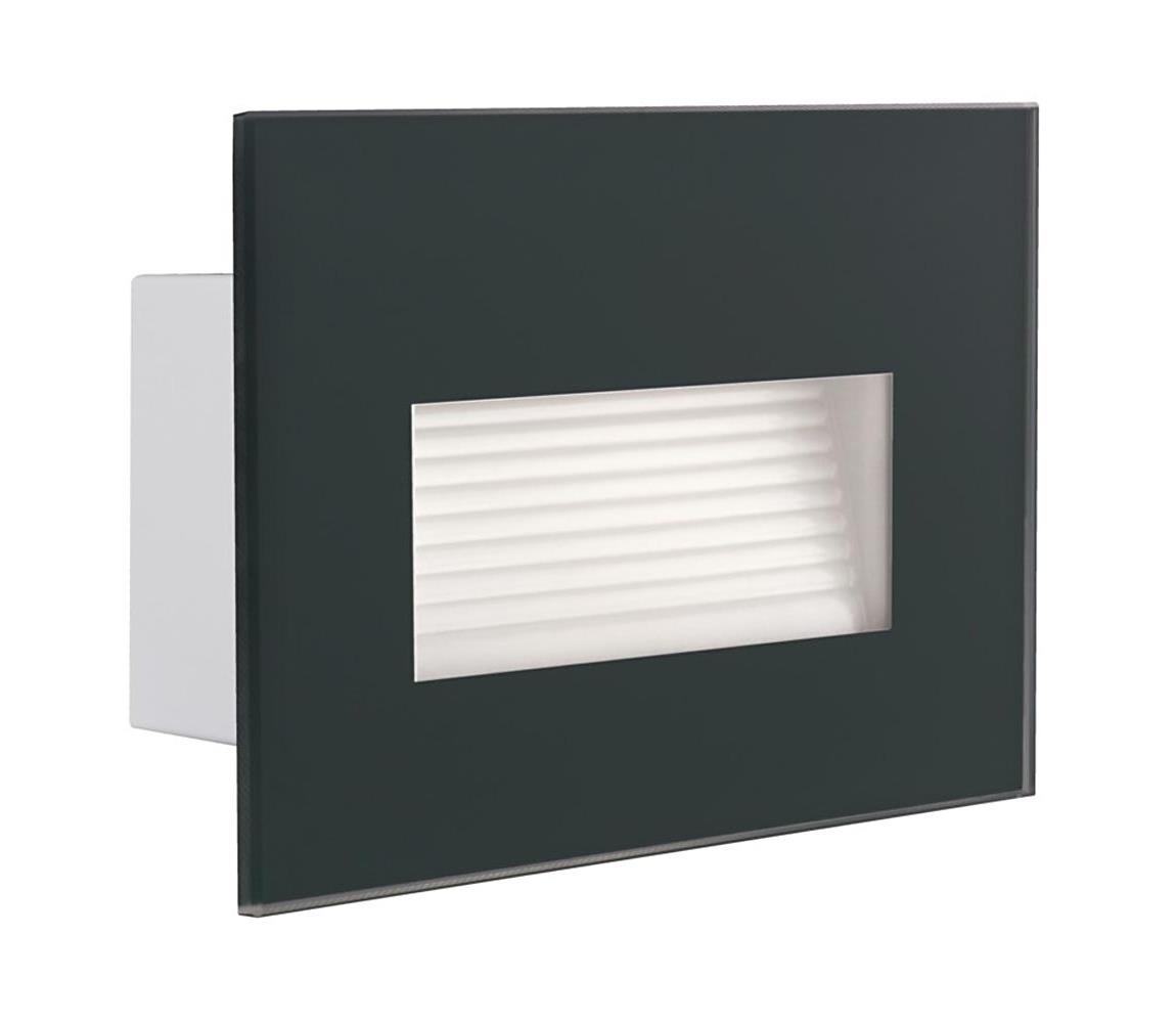33692 - LED Vstavané svietidlo GLASI LED/3W/230V 3000K IP44 antracit