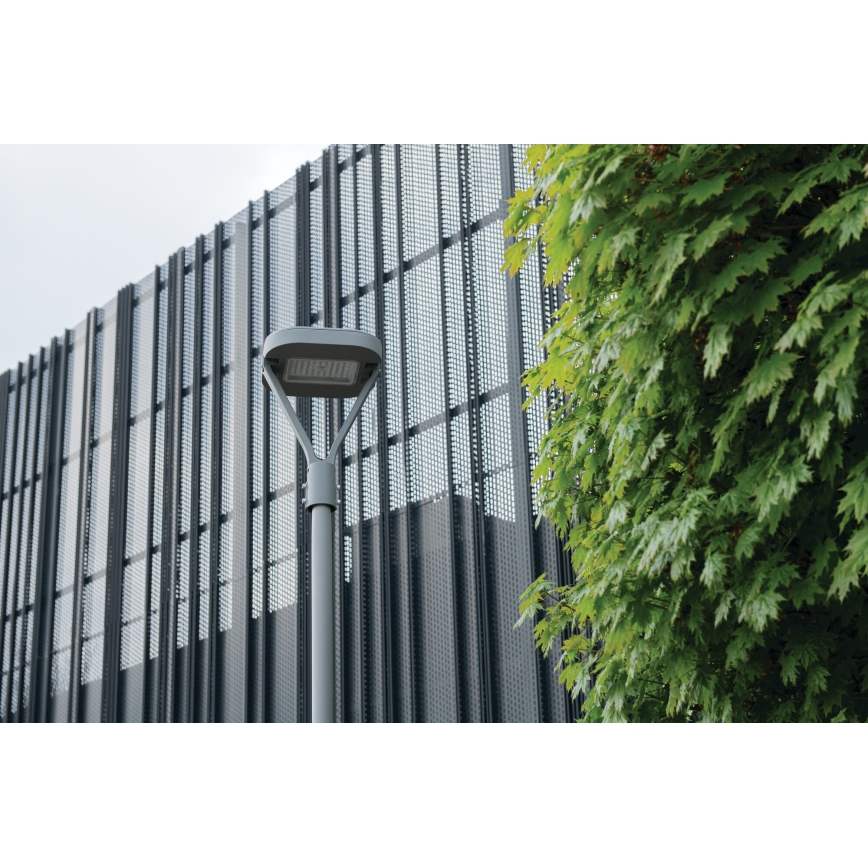 LED Pouličná lampa PARCOLI LED/30/40/50W/230V 3000/4000/6500K IP66 šedá