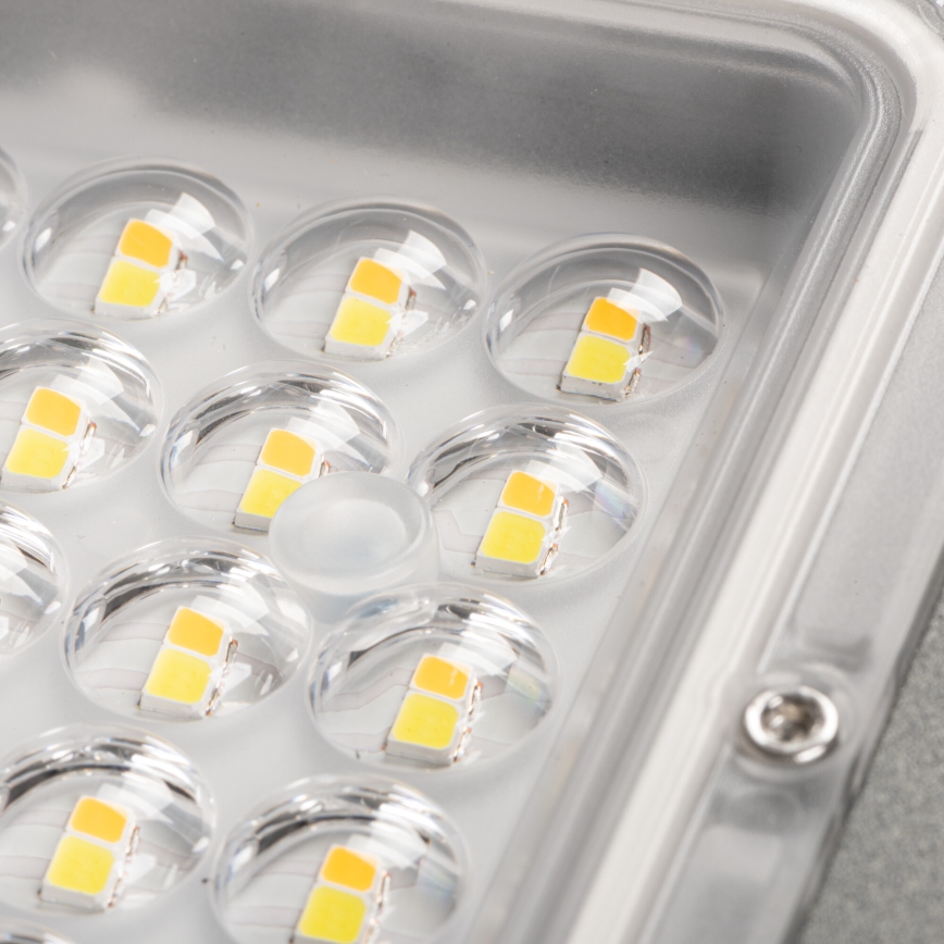 LED Pouličná lampa PARCOLI LED/30/40/50W/230V 3000/4000/6500K IP66 šedá