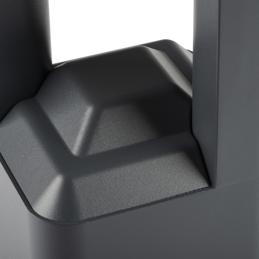 Vonkajšie nástenné svietidlo PEVO 1xGX53/11W/230V IP44 antracit