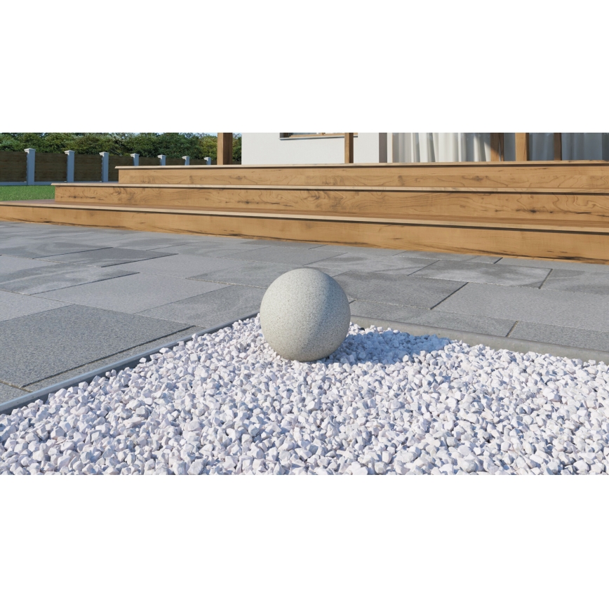 Exteriérové svietidlo STONO 1xE27/15W/230V, priemer 23 cm, IP65