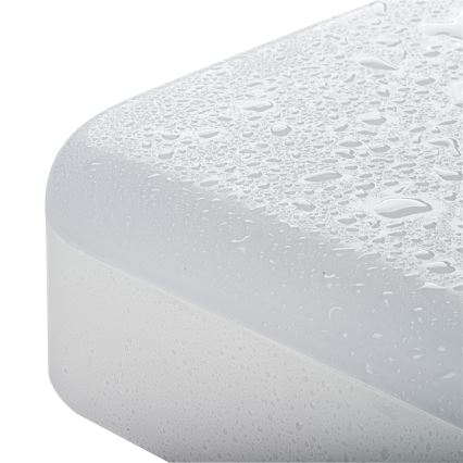 LED Technické stropné svietidlo IPER LED/35W/230V IK10 IP65 hranatý biela