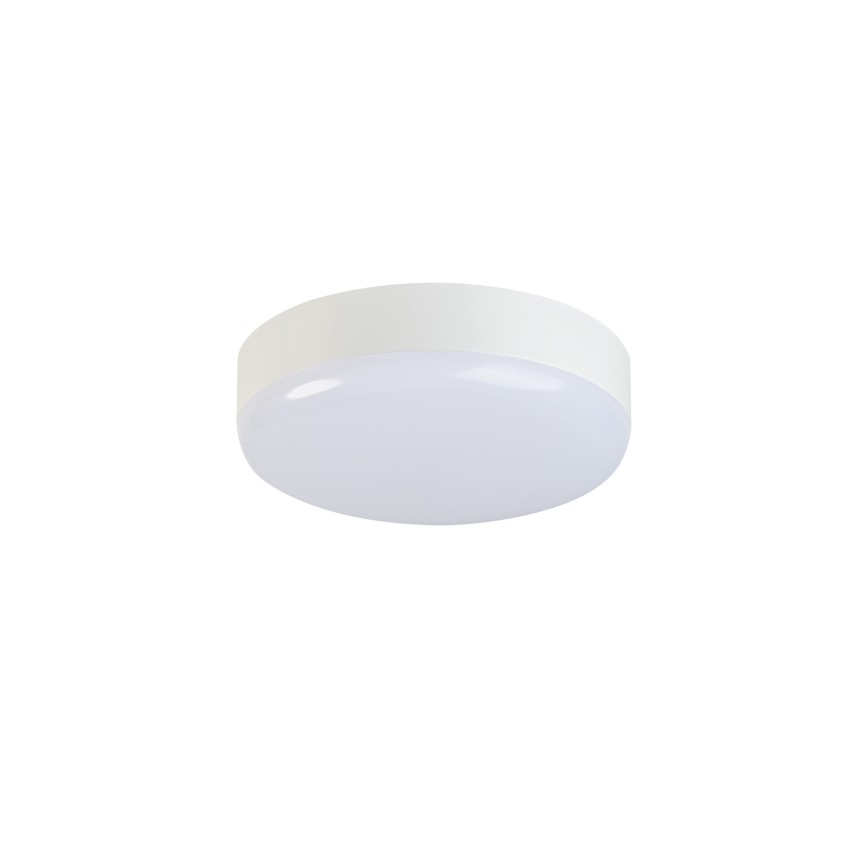 LED Technické stropné svietidlo so senzorom pohybu IPER LED/10W/230V IK10 IP65 guľatý biela
