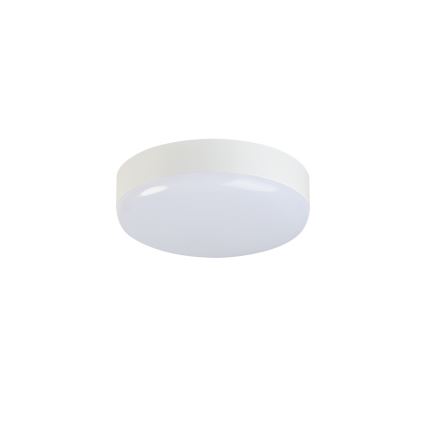 LED Technické stropné svietidlo so senzorom pohybu IPER LED/19W/230V IK10 IP65 guľatý biela