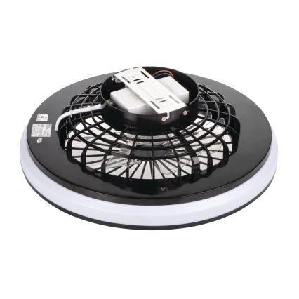 LED Stmievateľné stropné svietidlo s ventilátorom PLAVE LED/48W/230V 3000/4000/6500K + diaľkové ovládanie
