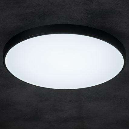 LED Stmievateľné stropné svietidlo PLAFON LED/20W/230V 3000-6500K Wi-Fi čierna