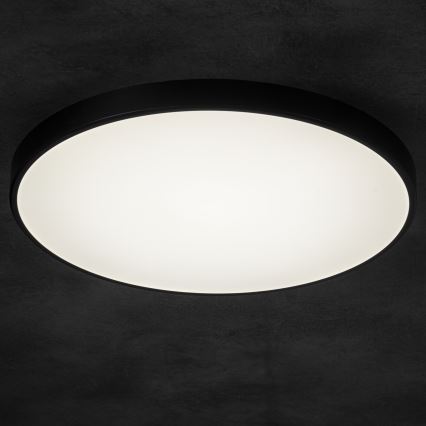 LED Stmievateľné stropné svietidlo PLAFON LED/20W/230V 3000-6500K Wi-Fi čierna
