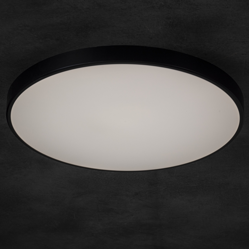 LED Stmievateľné stropné svietidlo PLAFON LED/20W/230V 3000-6500K Wi-Fi čierna