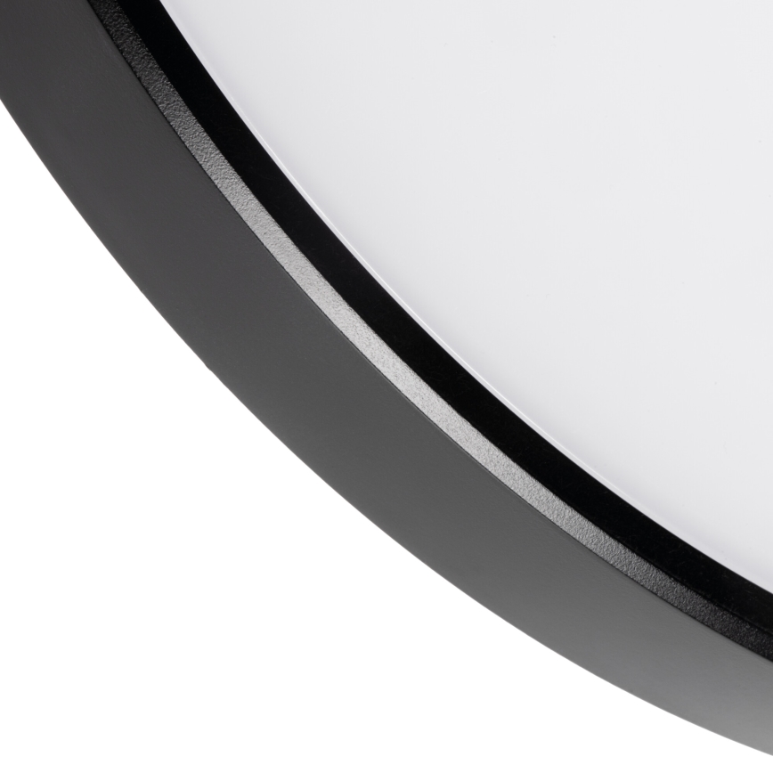 LED Stmievateľné stropné svietidlo PLAFON LED/20W/230V 3000-6500K Wi-Fi čierna