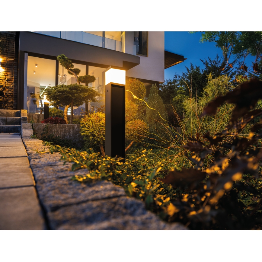 Vonkajšia lampa DASTEN 1xG9/11W/230V 80 cm IP44 čierna
