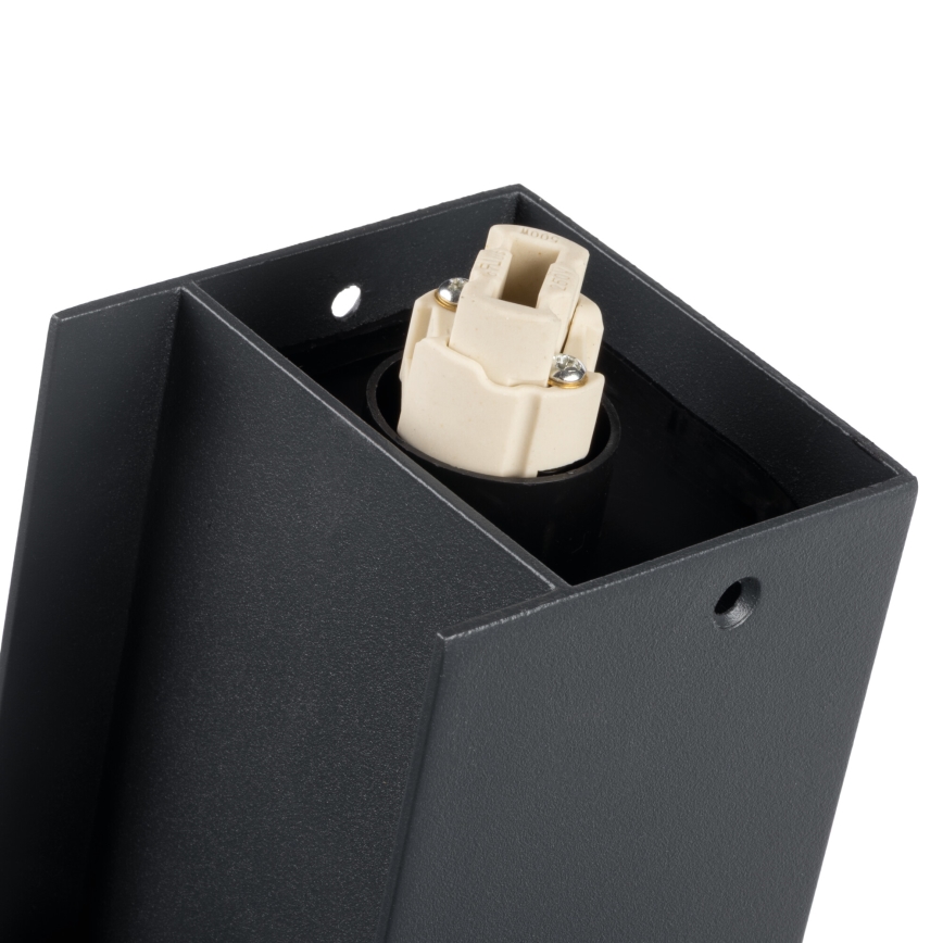 Vonkajšia lampa DASTEN 1xG9/11W/230V 80 cm IP44 čierna