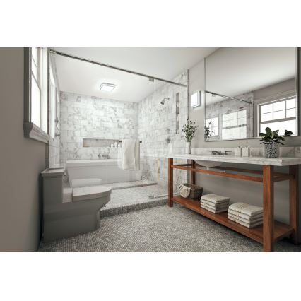 LED Vonkajšie stropné svietidlo BENO LED/24/30W/230V 3000/3500/4000K IP65 biela hranatý