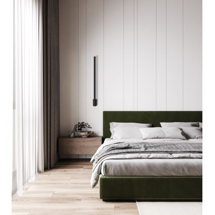 LED Vonkajšie nástenné svietidlo YALTE LED/10W/230V 3000K IP54 čierna