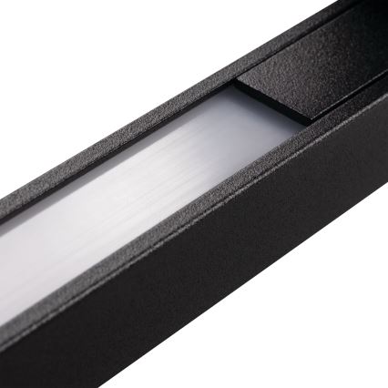 LED Vonkajšie nástenné svietidlo YALTE LED/10W/230V 3000K IP54 čierna