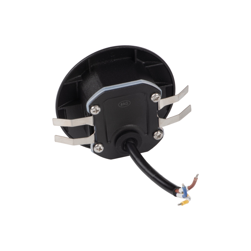 LED schodiskové svietidlo EXIN LED/2,5W/230V 3000K IP65 čierne okrúhle