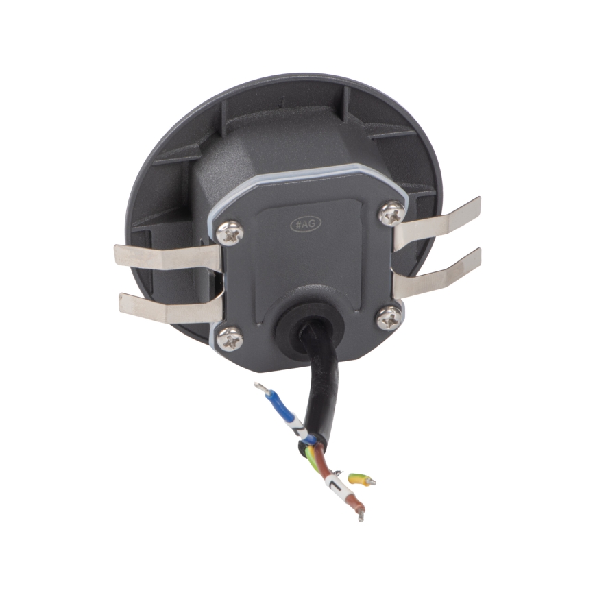 LED schodiskové svietidlo EXIN LED/2,5W/230V 3000K IP65 antracitové guľaté