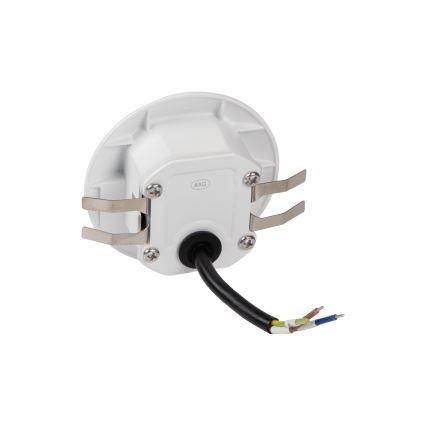 LED schodiskové svietidlo s pohybovým a súmrakovým senzorom EXIN LED/2,5W/230V 3000K IP65 biele, okrúhle