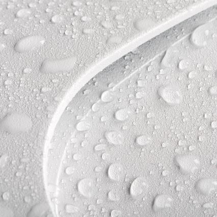 LED schodiskové svietidlo so snímačom pohybu a súmraku EXIN LED/2,5W/230V 3000K IP65 biele hranaté
