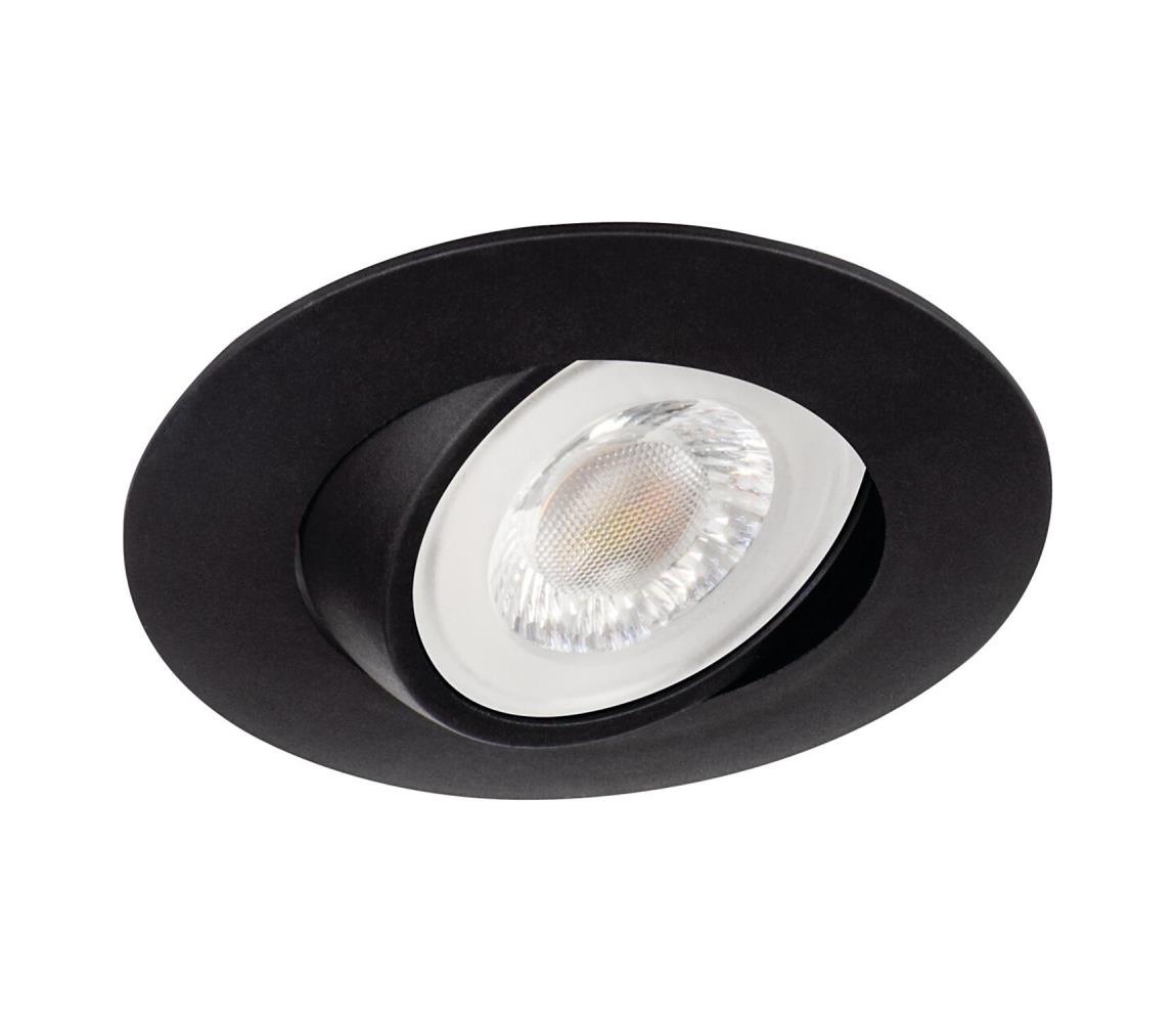 39260 - LED Podhľadové svietidlo FIZU LED/4W/230V 3000/4000/6500K čierna 39260