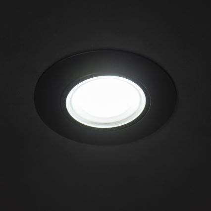 LED podhľadové svietidlo FIZU LED/4W/230V 3000/4000/6500K čierne