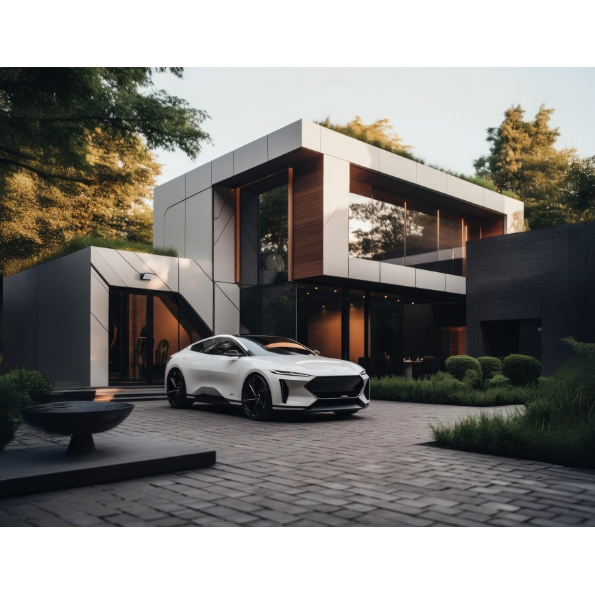 LED Vonkajšie nástenné svietidlo XERTO LED/20W/230V 3000/4000/6500K IP65 čierna