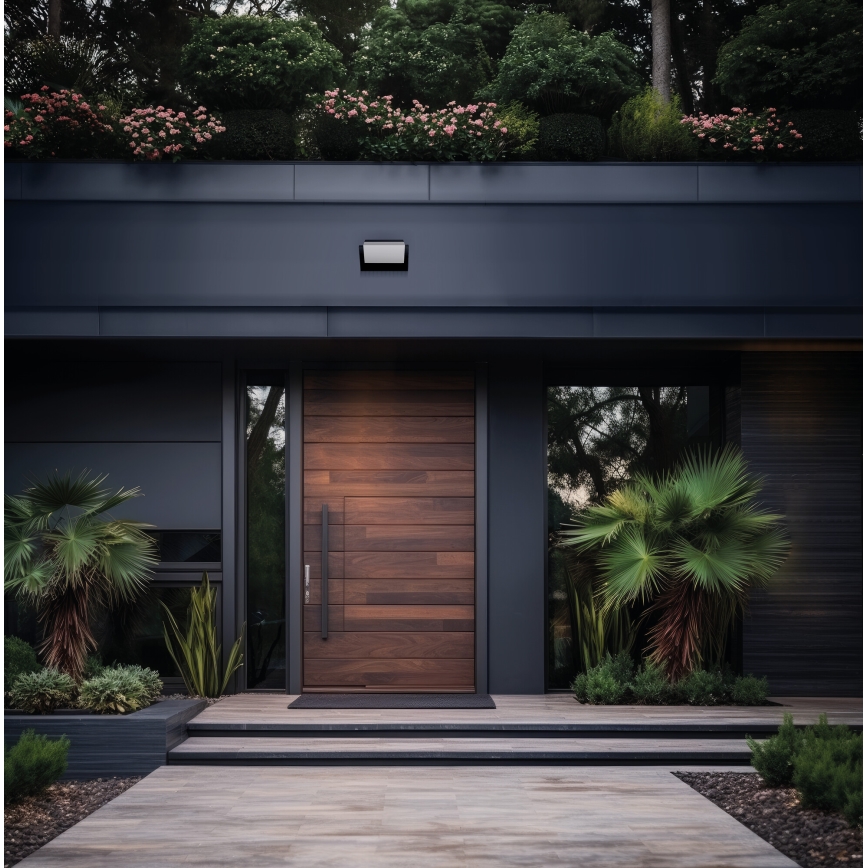 LED Vonkajšie nástenné svietidlo XERTO LED/20W/230V 3000/4000/6500K IP65 čierna