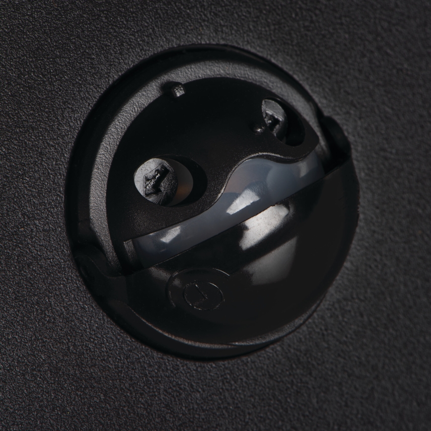 LED Vonkajšie nástenné svietidlo so snímačom pohybu a súmraku XERTO LED/20W/230V 3000/4000/6500K IP44 čierna