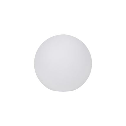 Vonkajšia lampa STONO 1xE27/15W/230V priemer 20 cm IP65 biela