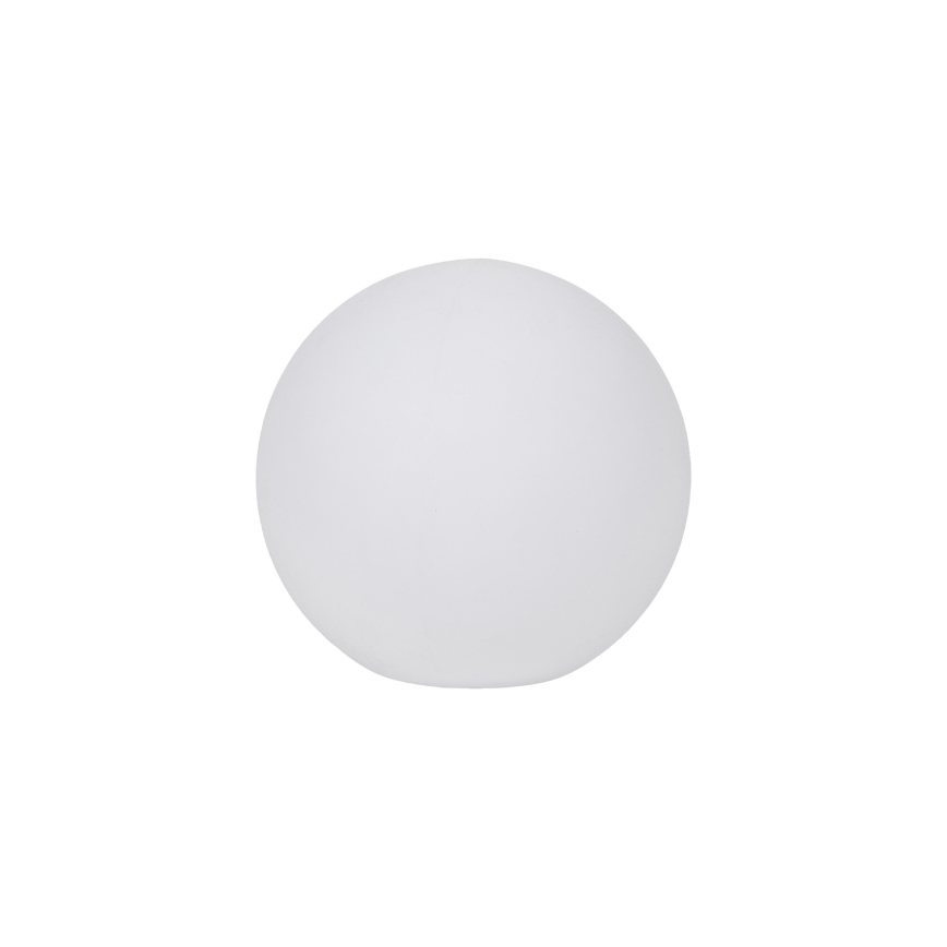 Vonkajšia lampa STONO 1xE27/15W/230V priemer 20 cm IP65 biela