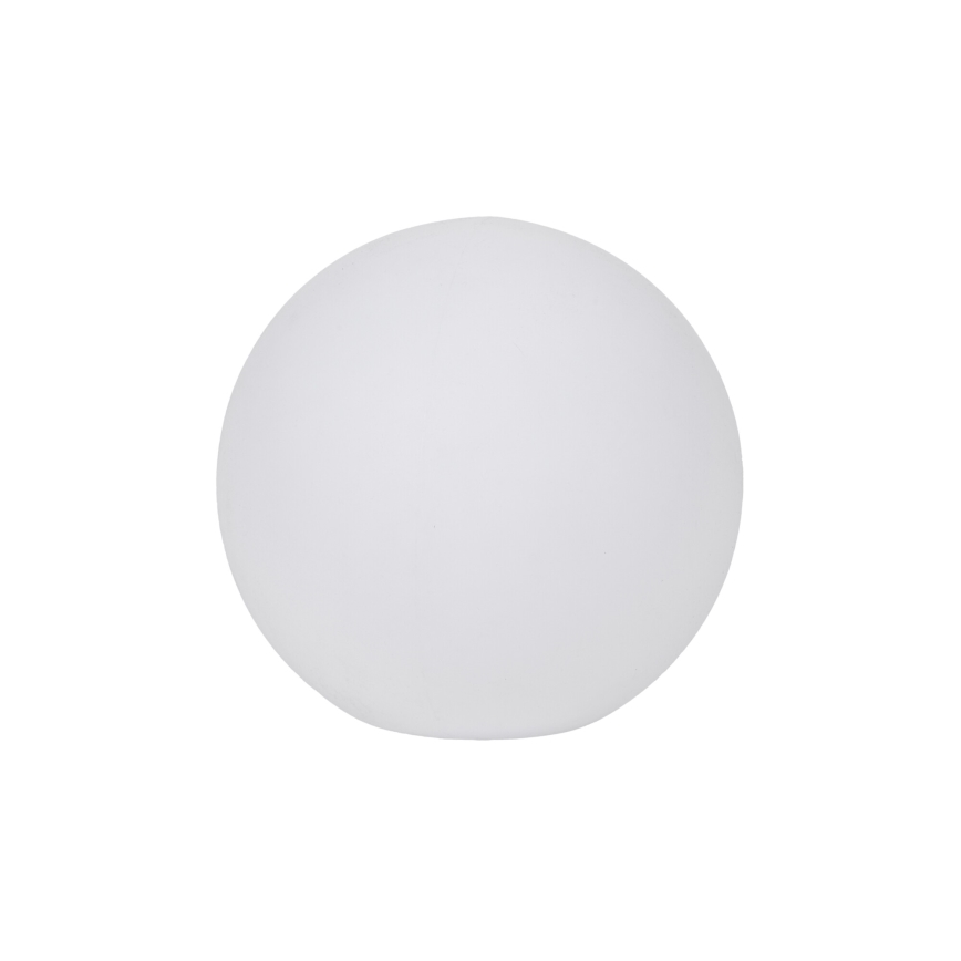 Vonkajšia lampa STONO 1xE27/20W/230V pr. 30 cm IP65 biela