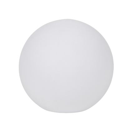 Vonkajšia lampa STONO 1xE27/20W/230V pr. 50 cm IP65 biela