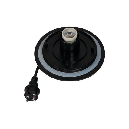 Vonkajšia lampa STONO 1xE27/20W/230V pr. 50 cm IP65 biela