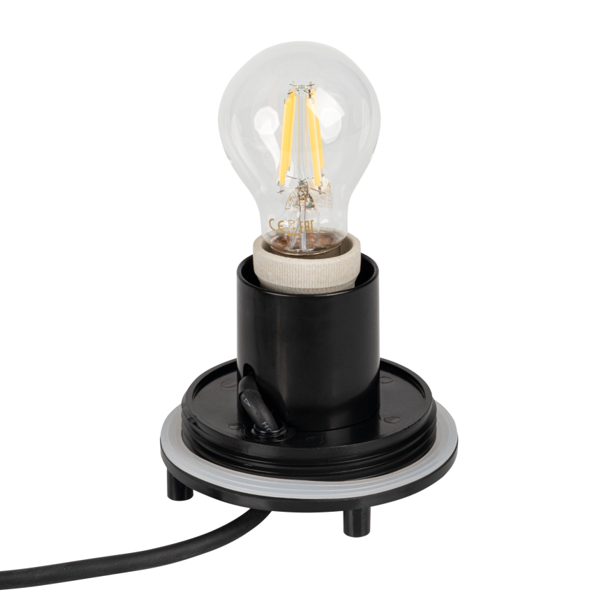 Vonkajšia lampa STONO, 1xE27/15W/230V, priemer 20 cm, IP65, béžová