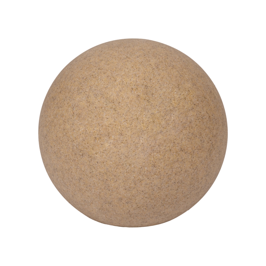 Vonkajšie svietidlo STONO 1xE27/20W/230V priemer 50 cm IP65 béžové