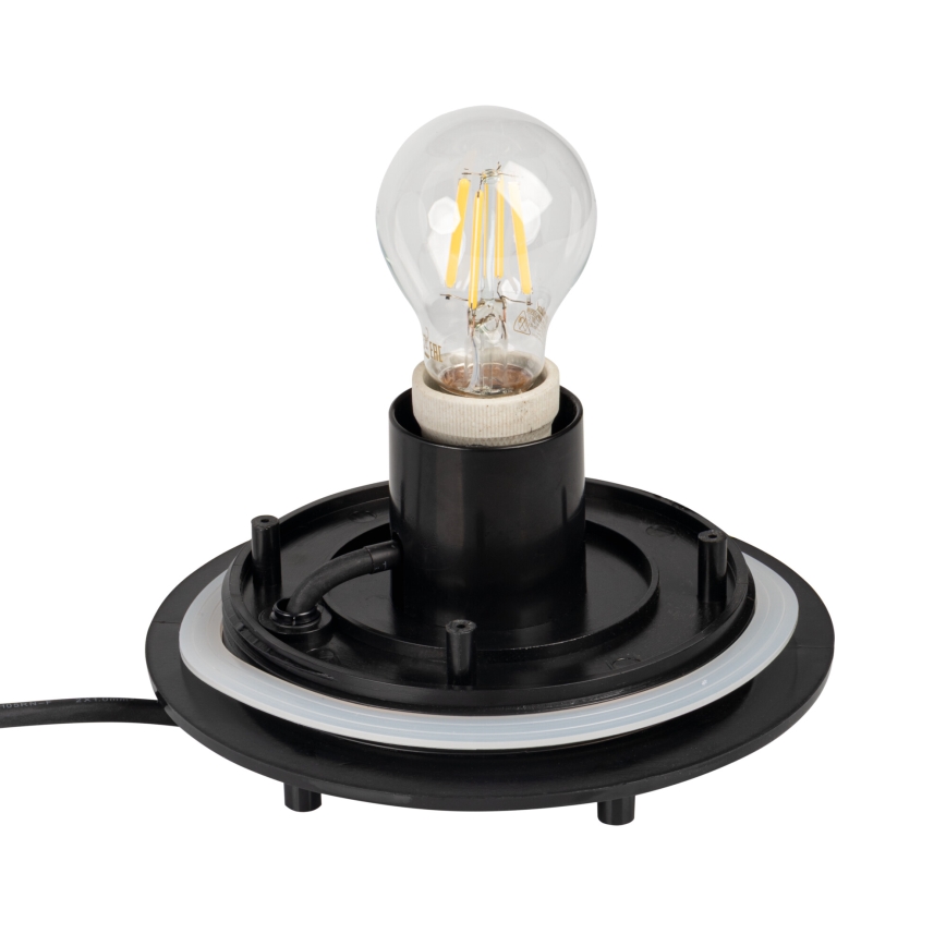 Vonkajšie svietidlo STONO 1xE27/20W/230V priemer 50 cm IP65 béžové