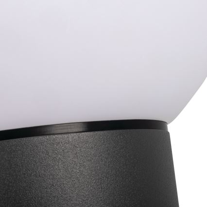 Vonkajšie nástenné svietidlo STONO 1xE27/15W/230V IP65 antracit