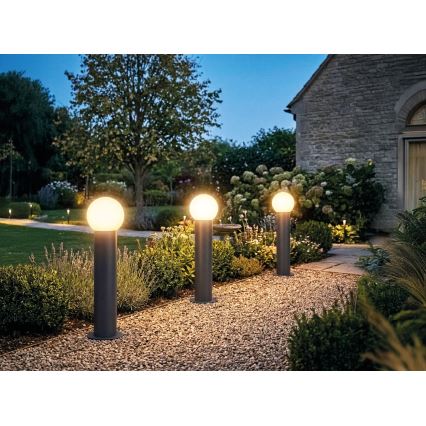Vonkajšia lampa STONO 1xE27/15W/230V 50 cm IP65 antracit