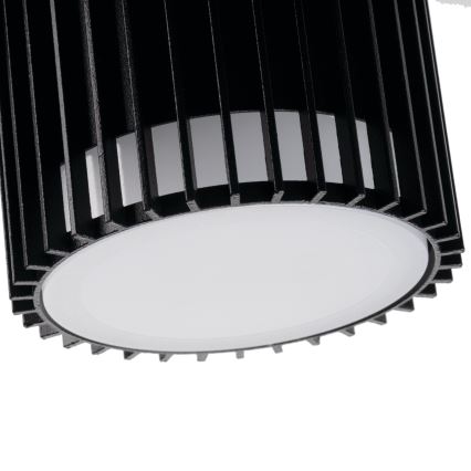 Vonkajšie nástenné bodové svietidlo so senzorom pohybu a súmraku RADILO 2xGU10/11W/230V IP44 čierne