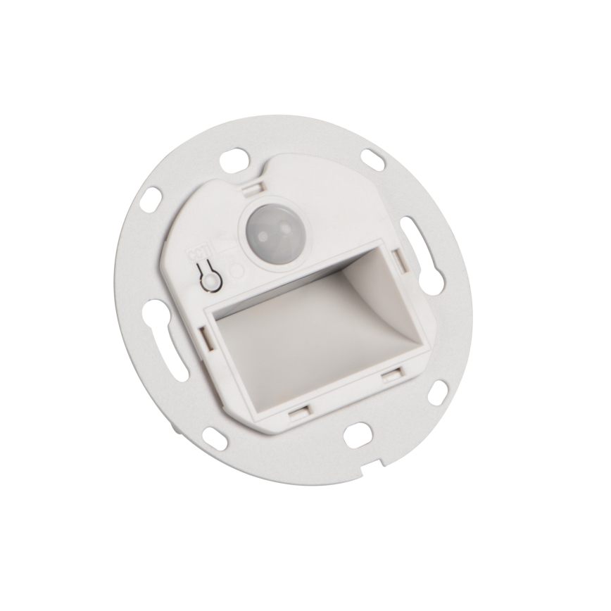 LED schodiskové svietidlo s pohybovým a súmrakovým senzorom MAGNIK LED/1,7W/230V 2700/3300/3900/4600/5700K biele hranaté