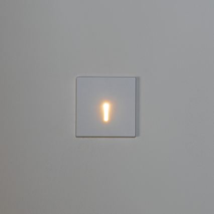 LED schodiskové svietidlo MAGNIK LED/1,7W/230V 2700/3300/3900/4600/5700K biele hranaté